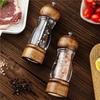 A25F-Adjustable Grinding Spice Mill Set, 1-5Pcs For Kitchen BBQ Use-Salt And Pepper Grinder