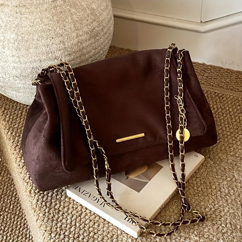 

Perfect Lily Women s Vintage Large Crossbody Shoulder Bag Elegant Handbag with Detachable Strap Durable for Casual Formal Events кавовий