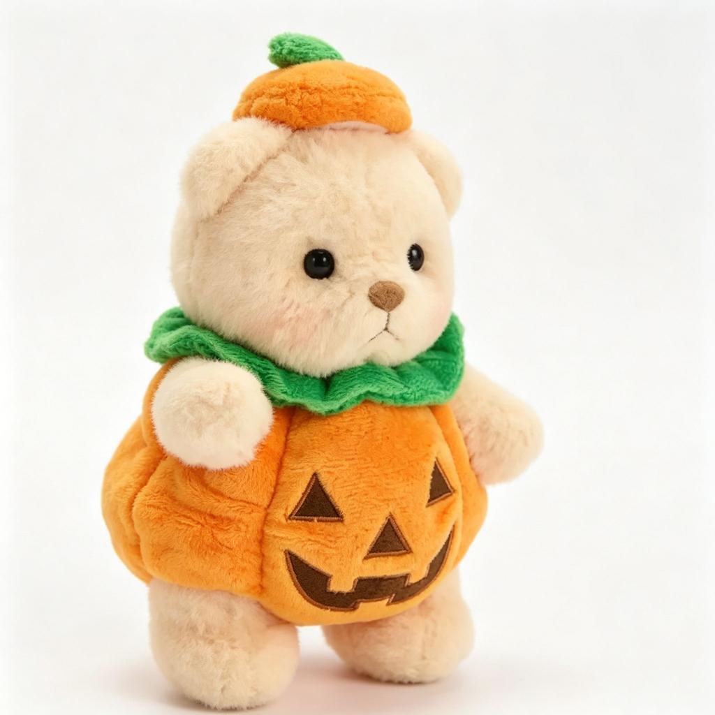 Halloween Plush Pumpkin Teddy Bear Stuffed Toy Doll Gift - New Hot Selling Creative Soft Toy