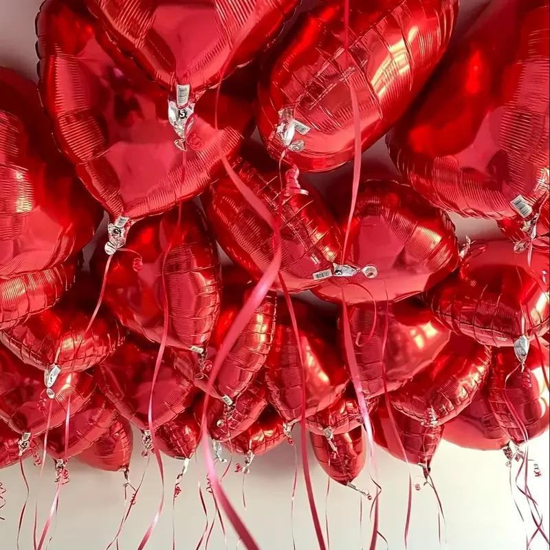 10/50 st Bröllopsdekoration Kärleksballonger Alla hjärtans dag Par Romantisk Förlovning Jul DIY Födelsedagskalas Prydnad Ballong