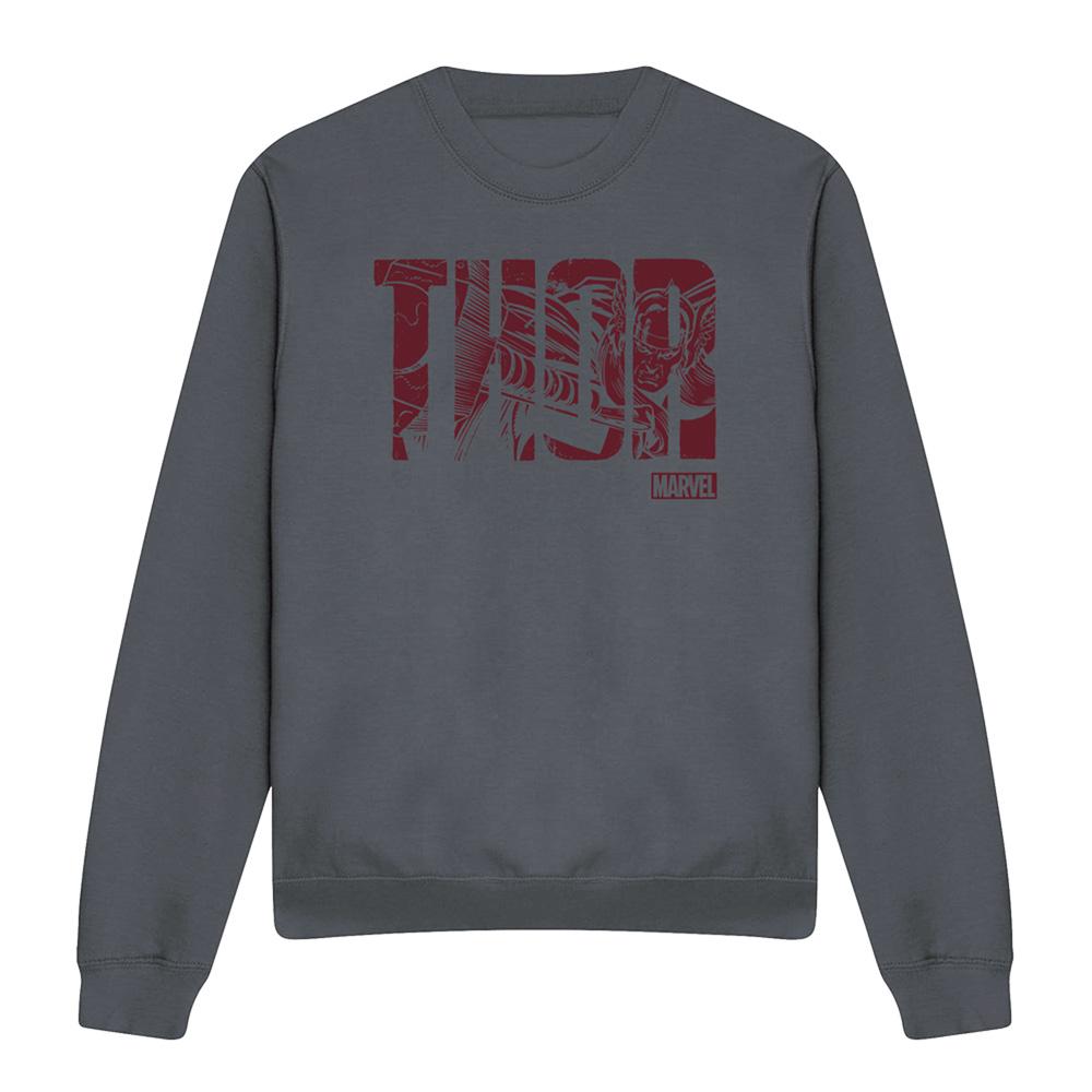 Thor Unisex Adult Text Sweatshirt