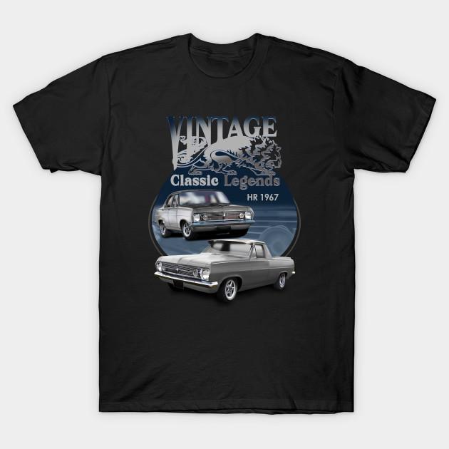 Men Black Print T-shirt Hr Ute And Sedan Classics No-Cut Transfer Paper Print Cotton Tshirt S чёрный
