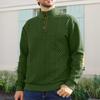 Heren Jacquard Sweatshirt Lente/Herfst Casual Outdoor Enkelrijig Opstaande Kraag Knitwear