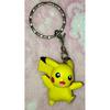 Used Pokemon Figure Keychain Victini Pikachu Best Wishes