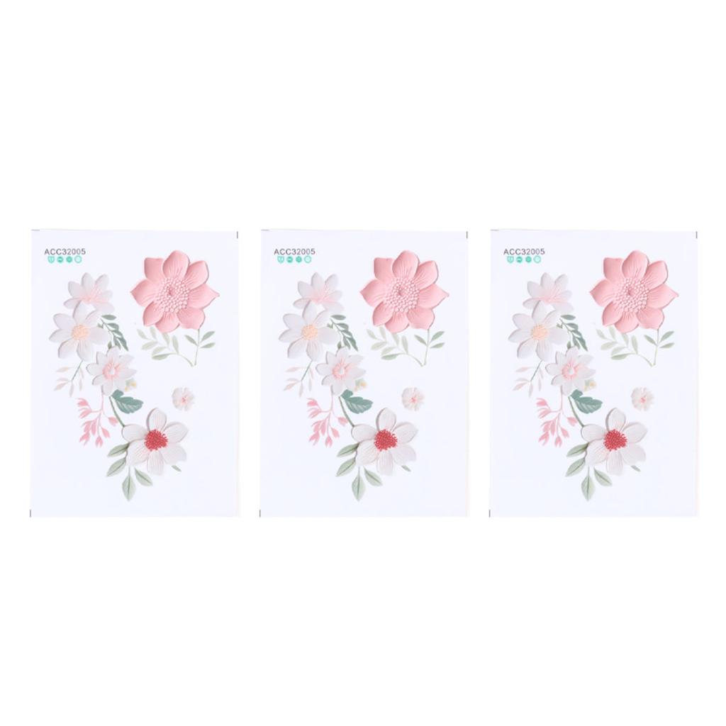 Beautiful Flowers Switch Wall Sticker PVC Murals Removable Decals Waterproof Sticker For Bedroom Bathroom Living Room Home Decoration Stickers