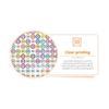 10 Sheets Consecutive Number Sticker 1-100 Adhesive Colorful Dot Numbered Labels for Classroom Office Home Organization