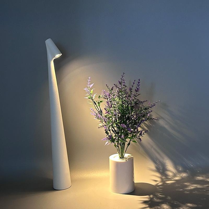 Dressing Lamp Rechargeable Touch Switch Table Lamp LED Desk Lamp Household Night Light Bedside Ambient Light Table Decoration