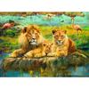Puzzle 500 pièces - Lions dans la savane - Ravensburger - Pour adultes et adolescents