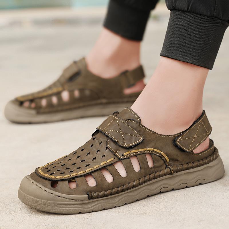 Fashion Quality Handmade Sandals Comfortable and Trendy Men's  Styles Leisure Party Outdoor Summer Plus Size Shoes Breathable