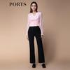 Ports Women's Black Casual Trousers