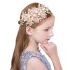 Golden Korean Mori Style Flower Headband for Girls