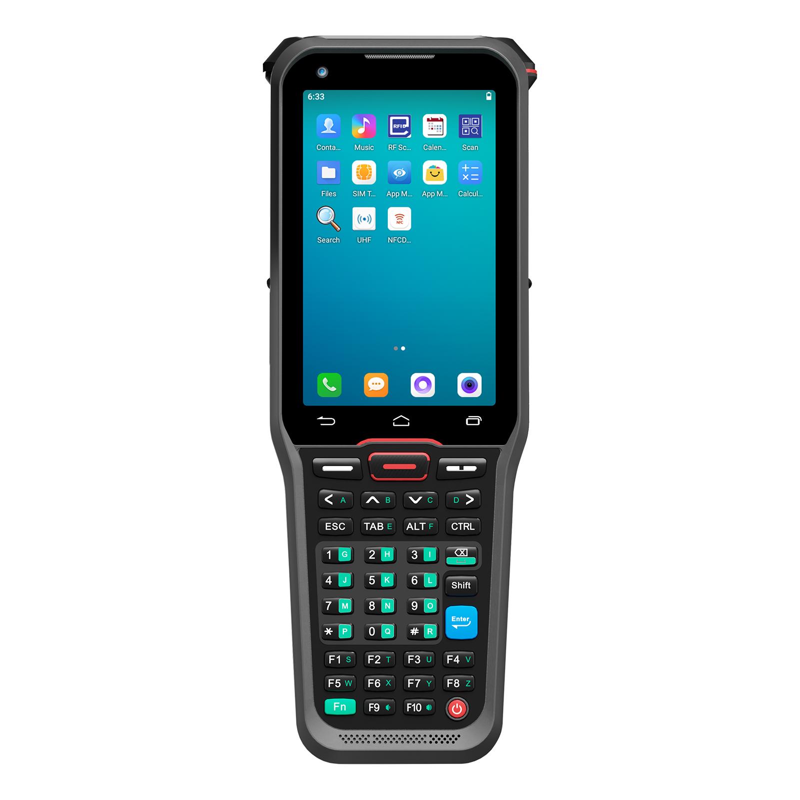 

Портативный мобильный терминал PDA со сканером штрих-кода Android 10.0 1D/2D/QR с механизмом сканирования Honeywell 2D AU-1