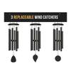 Wind Chimes For Outside 3 Replaceable Wind Catchers Wind Chime With Deep Tone,Large Windchime, Windchimes Outdoors