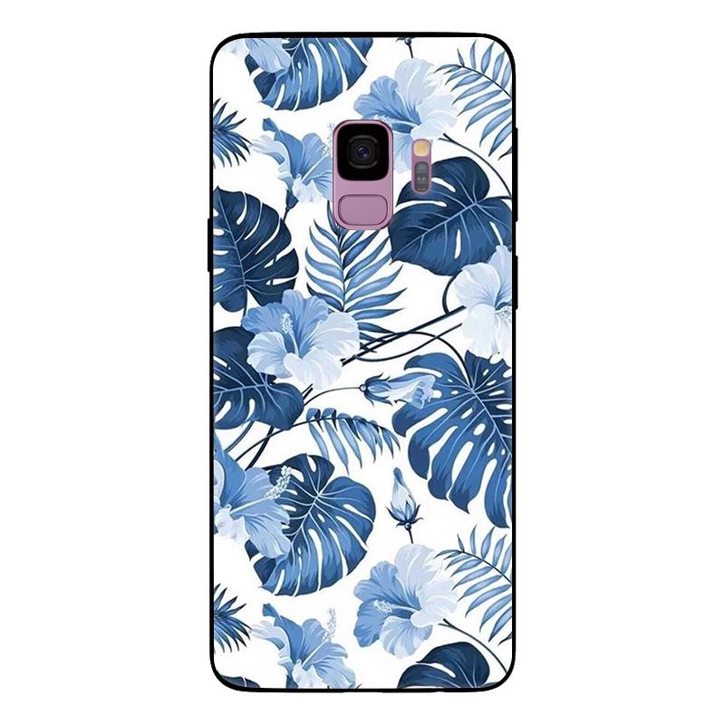For Samsung Galaxy S9 Plus Case SM-G965F G965 S9Plus Marble Painted Soft Matte Silicone Back Cover For Samsung S9 S9+ Full Shell