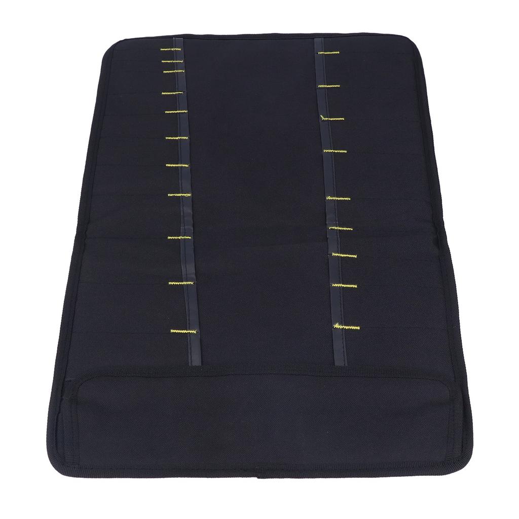 Chef Knife Roll Storage Bag Foldable Oxford Cloth Cutter Carrying Bag Portable for Cook Baker