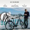 Elektrofahrrad DERUIZ Quartz 28'' 250W Motor City E-Bike - 48V 13,4Ah Akku Bis zu 161 km Reichweite, Hydraulische Bremsen, Drehmomentsensor, 8 Gänge, Zuladung 130 kg