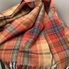 Korean Style Atmospheric Plaid Scarf for Women in Autumn and Winter Versatile and Fashionable Imitation Cashmere Warm Scarf High End Luxury Outerwear