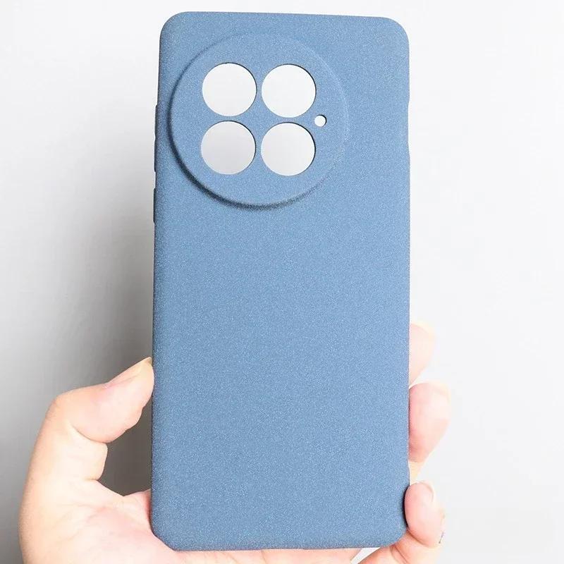 For Oneplus 13R 13T 13S Matte Sandstone Soft Phone Case For One Plus 12R 11 1+ACE 5 Pro Silicone Proetction Cover Non-Slip Shell