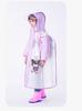 Children's Cartoon Raincoat with Backpack Slot - Large, Full-Body for Primary Students