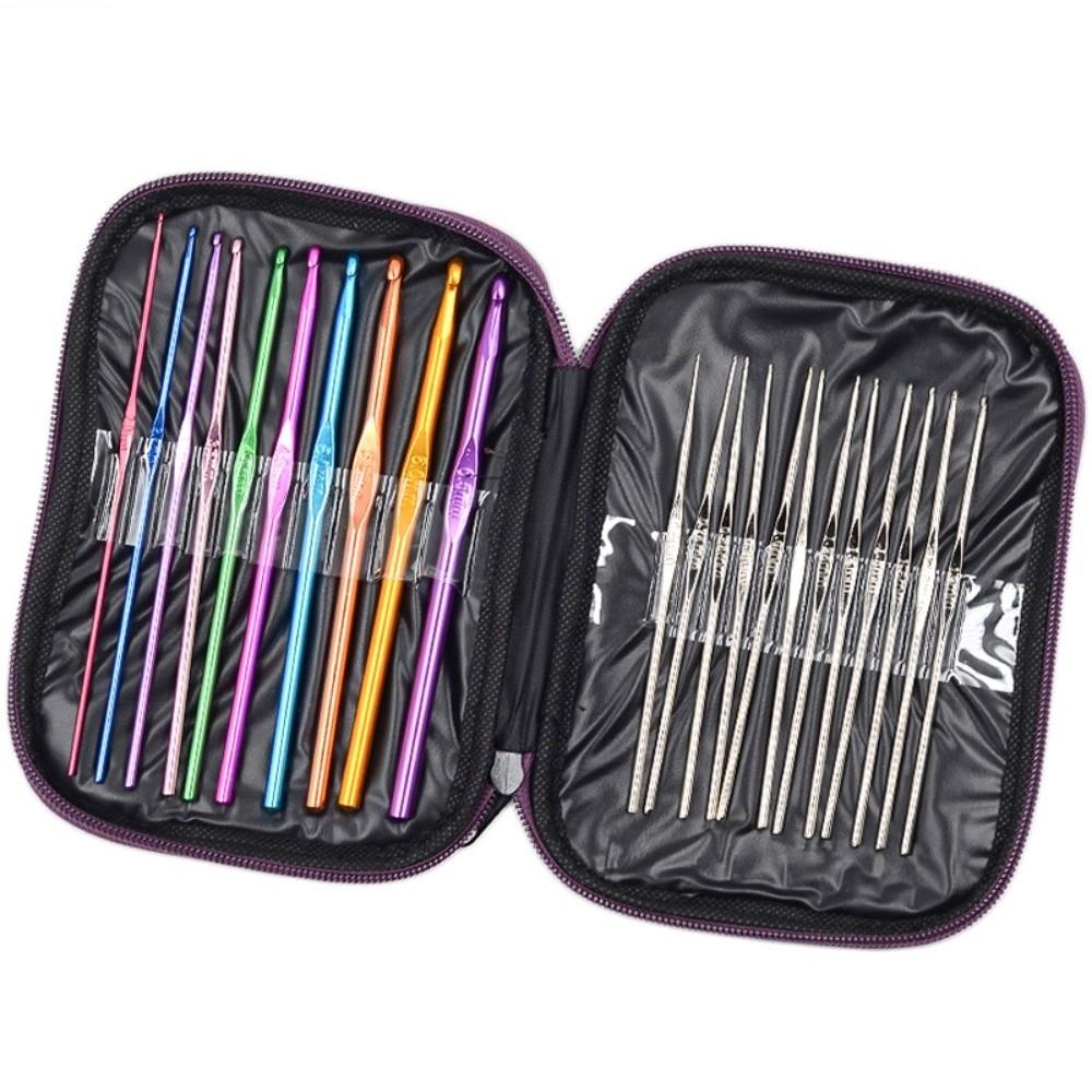 22Pcs DIY Craft Yarn Sewing Needle Multicolor Handmade Craft Knitting Tools  Travel