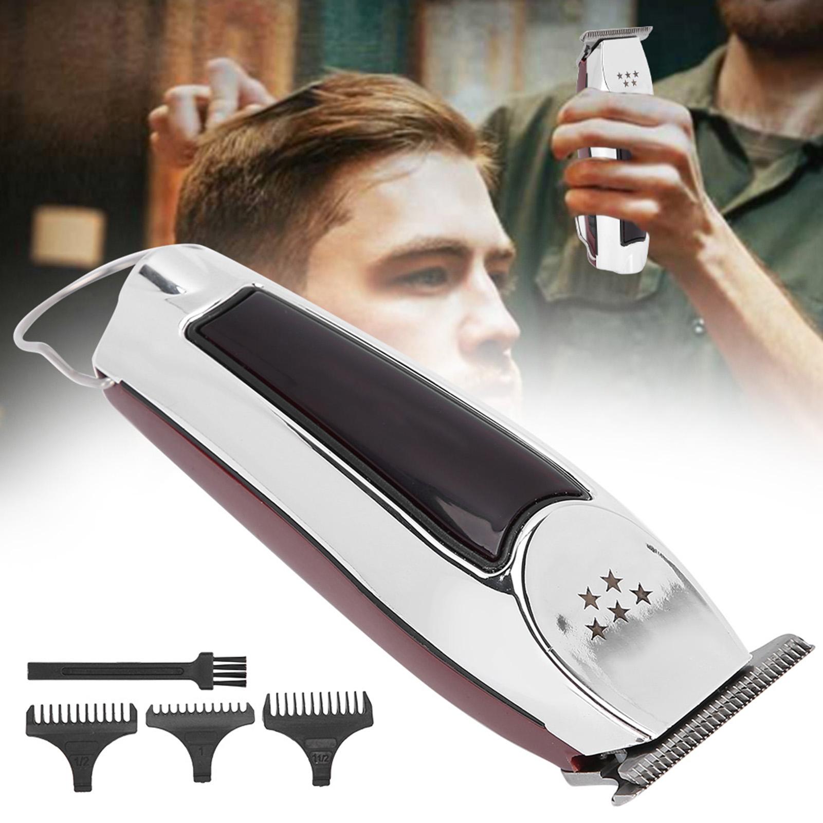 

Электрическая машинка для стрижки волос Ретро триммер для волос Профессиональный салонный инструмент для стрижки волос для мужчин