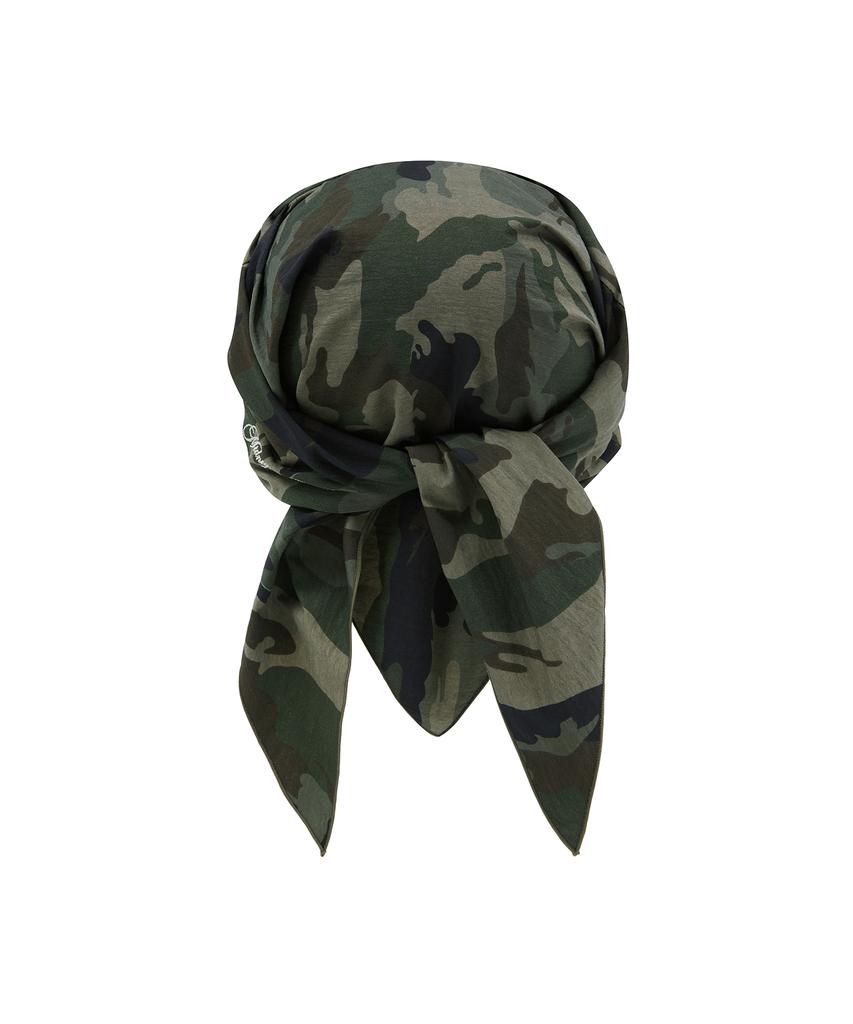 MIDNIGHT MOVE Camo Bandana Cap (Khaki)