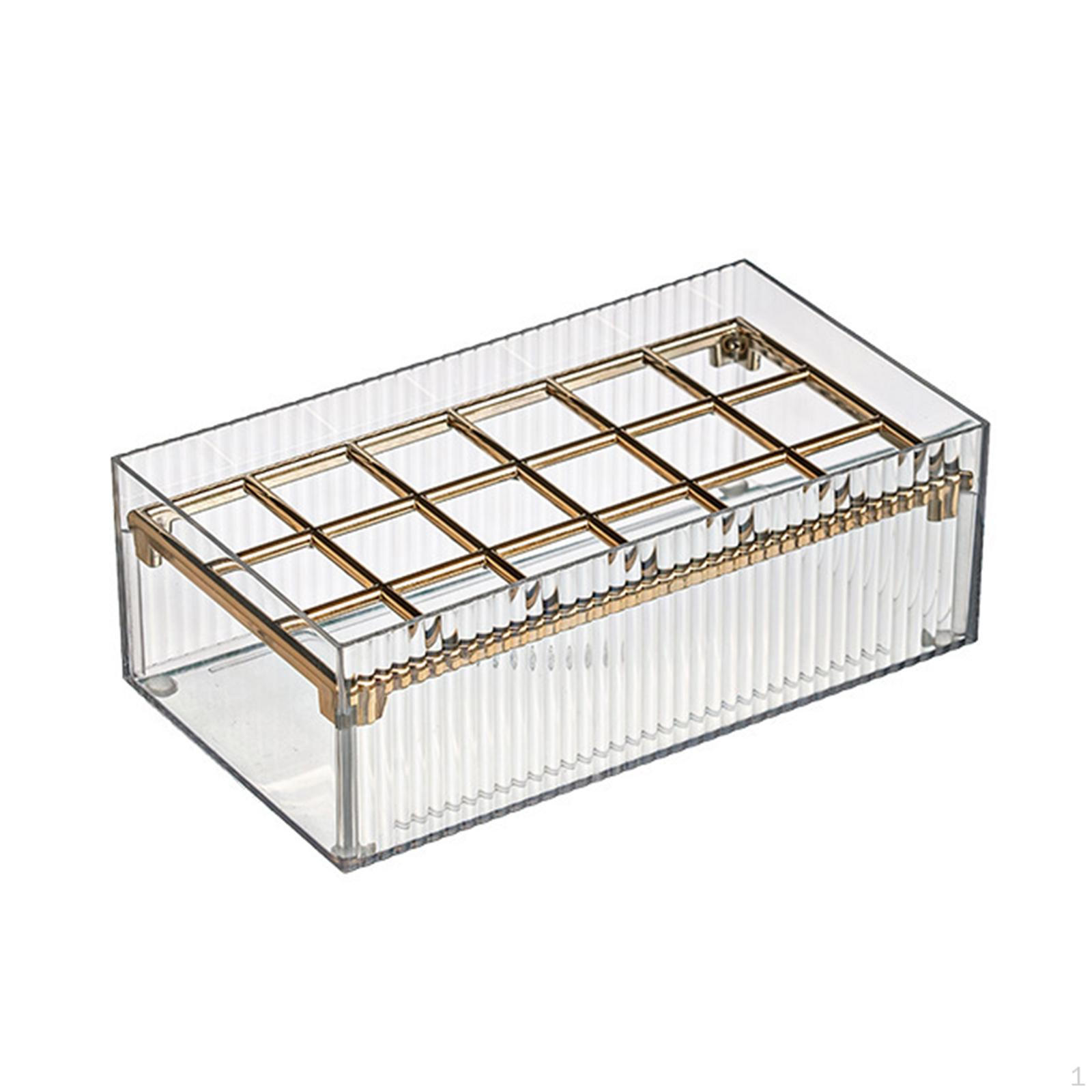 Lipstick Case Makeup Cosmetic Organizer, Detachable Storage Box for Sample