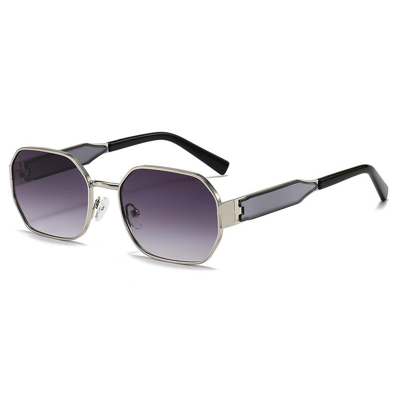 

Retro Polygonal Sunglasses Women s INS Style Small-Frame Wide-Leg UV-Protective Sun Glasses Trendy Street Style Shades