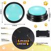 New Dog Toys Funny Dog Recordable Pet Toys Travel Talking Pet Starters Pet Speaking Buttons Portable Cute Pet Supplies
