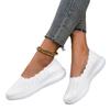 One-pedal fly-woven large-size women's shoes casual foot-fitting mother shoes