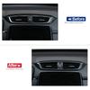 For Honda Crv CR-V 2017-   Car Center Control Air Condition Vent Outlet Frame Cover Trim Strip Sticker Accessories