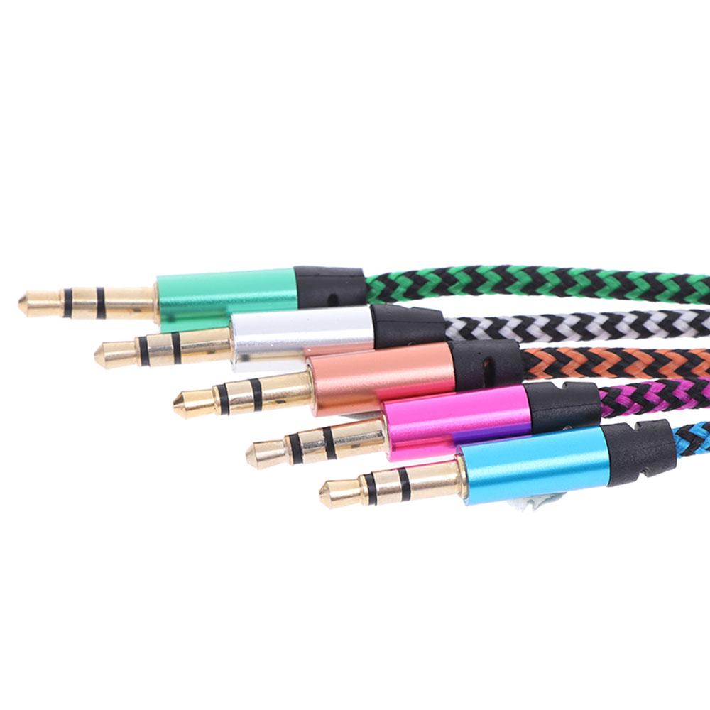 to 3.5mm Earphone Stereo Micphone Adapter Audio Cable Digital Cables Cable Cord Adapter Aux Cable