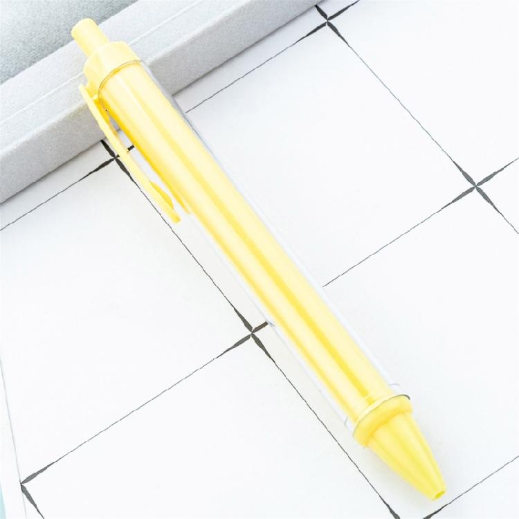 10Pcs Retractable Ballpoint Pen Plastic Ballpoint Pen Press to Open Close Ergonomic Grip Writing Pen for Students