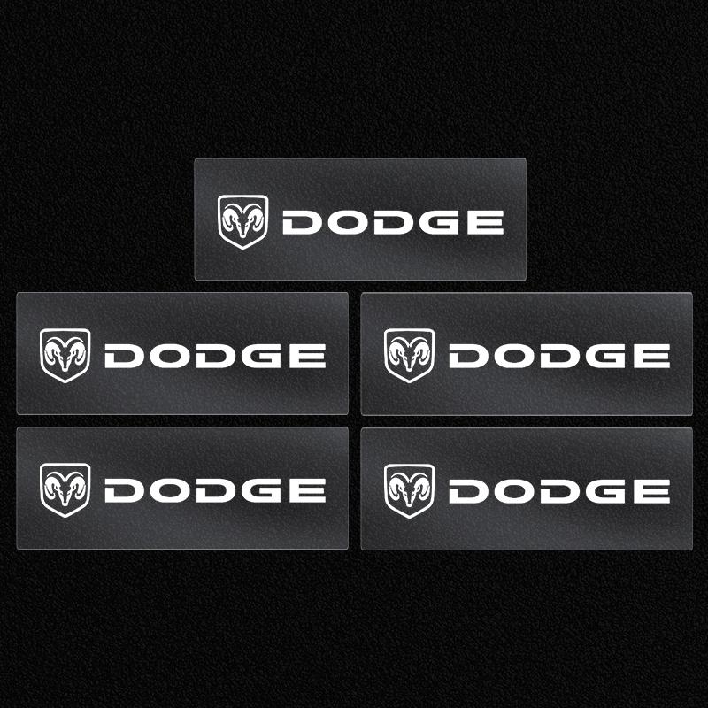 1/5/10Pc Car Interior Random Stickers Car Steering Wheel Emblem Styling for Dodge Journey Caliber SXT DART Challenger RAM Charger Avengr Accessories