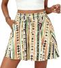 2026 Spring/Summer Women's High-Waisted Floral A-Line Casual Shorts - European Style, Versatile Vacation Wear