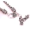 Europe and America Fashion Unisex Jewelry Alloy Inlaid Rhinestone Motorcycle Pendnat Bracelet