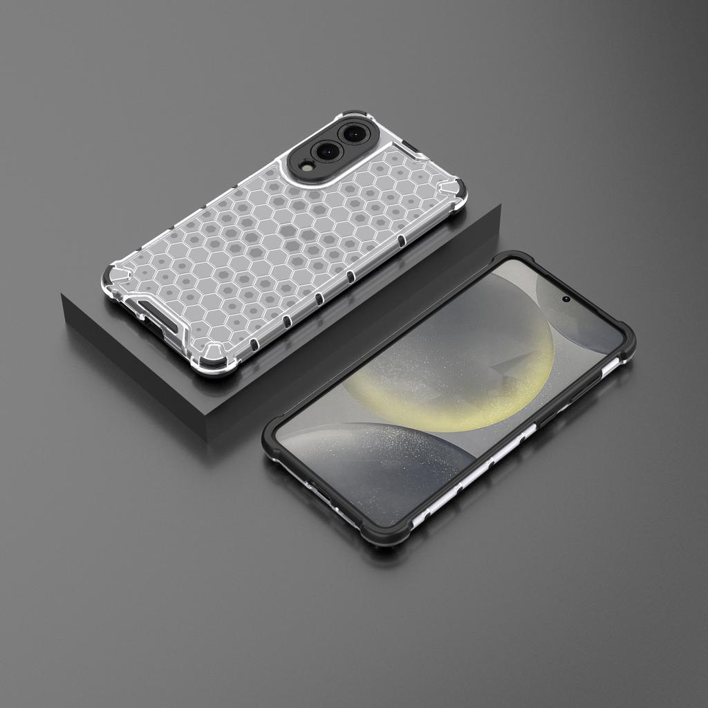 Honeycomb Military Shockproof Armor Case for Samsung S25 Edge S24 S23 FE S22 Plus Ultra A56 A36 26 A16 A55 A35 A25 A15 M35 Cover