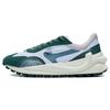 Li Ning Quadrat Rutschfest Abriebfest Niedrig geschnittene Sport Freizeitschuhe Herren Weiß Grün AGCT015-2