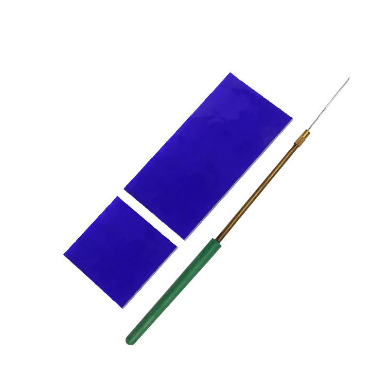 Cobalt Glass Flame Color Reaction Experiment Kit with Nichrome Alloy