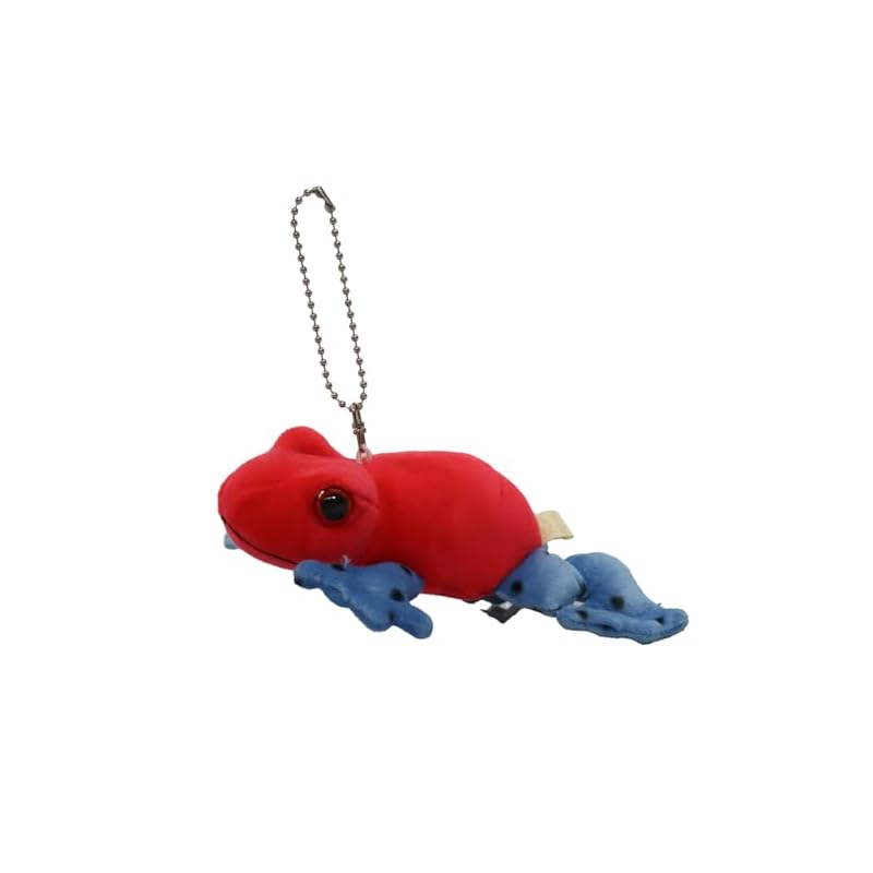 Take Off Strawberry Poison Dart Frog Keychain