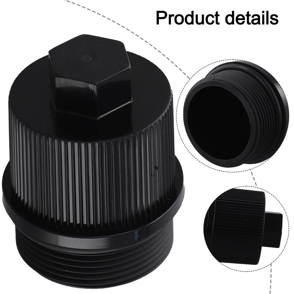 Easy Installation Leak-Proof Drain Pool Repair Spa Care 2.66*1.92in Easy Install Pool Drain Cover Leak Prevention