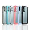 For Samsung M55 Case Cover Samsung Galaxy M55 M 55 5G Capas Shockproof Phone Bumper Transparent Colour Frame Clear Samsung M55