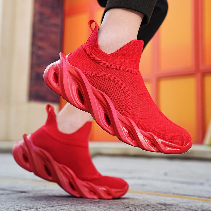 Pánské boty Tenisky Pánské tenisky Luxusní boty Pánské ležérní Trenér Závody Prodyšné módní povaleče na běhání Boty pro muže