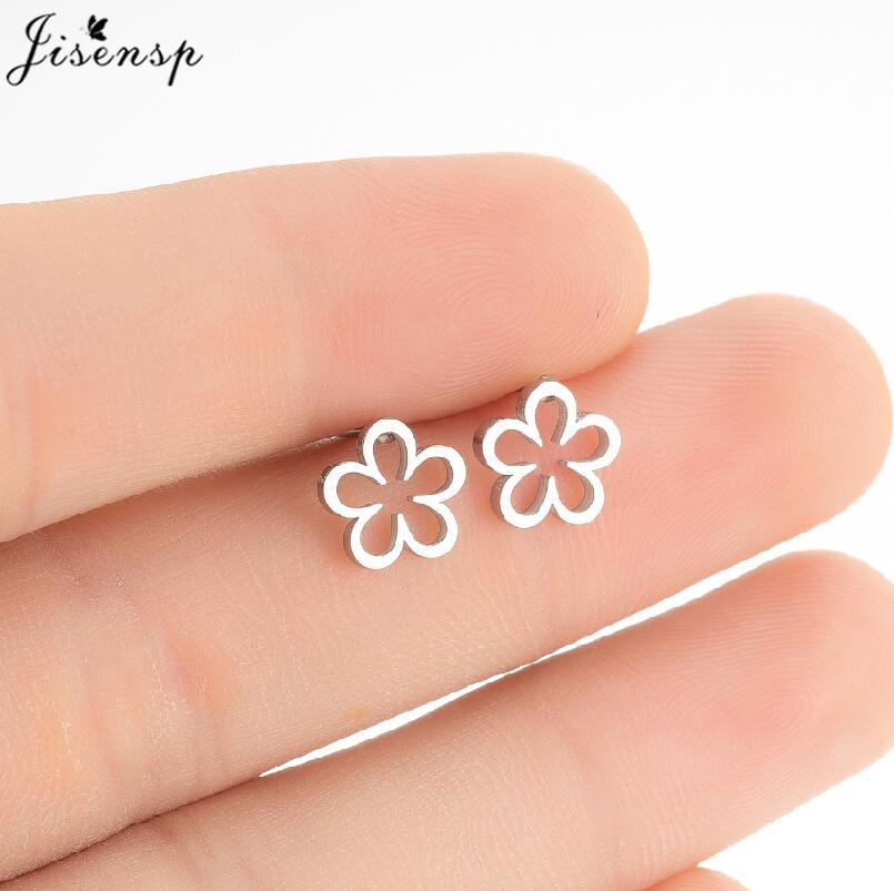Ethnic Sun Totem Stud Earrings Personality Stainless Steel Heart Key Lock Arrow Earings for Women Geometric Jewelry Oorbellen