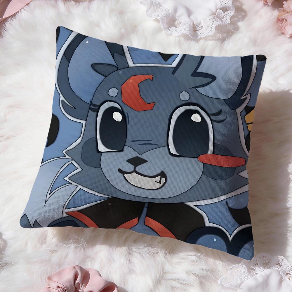 game cute d-Dandys World Cushion Cover Premium Comfort Reversible Pillow Cove -Two in One Design for Any Room & Car Interior