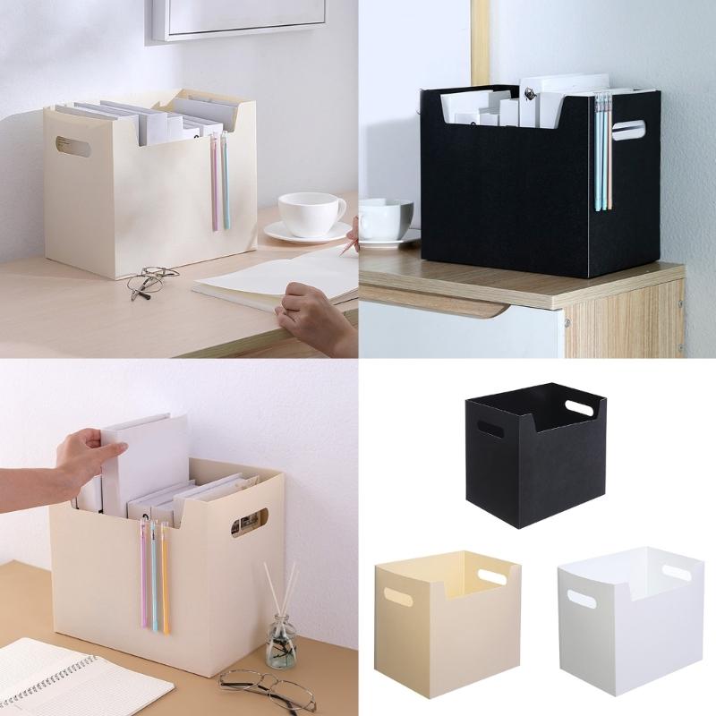File Organizers Office Desktop File Holder Box Desk Book Holder File Storage Rack Holder Stand Bookshelf File Holder