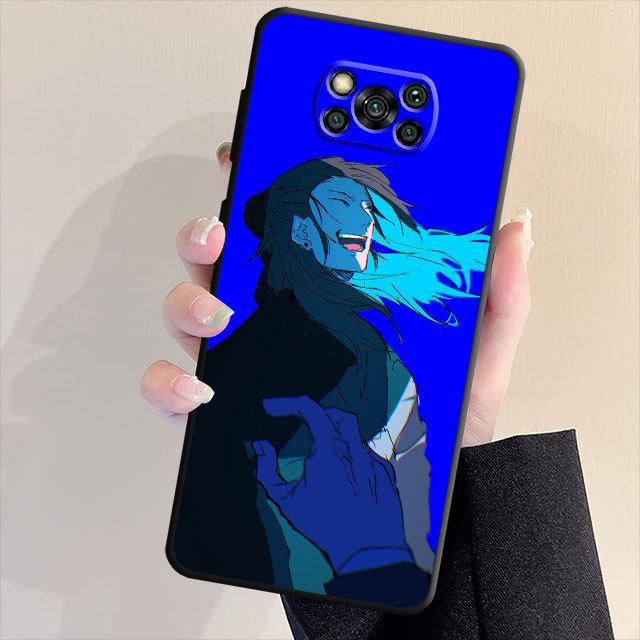 Tpu miękki zderzak etui na telefon do Samsung Galaxy S21 S20 S22 S23 uwaga 20 Ultra 10 Plus 8 9 S21 S20 Fe Jujutsu Kaisen Anime okładka