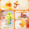 Duck Theme Shower Toy Water Sprinkler Bath Toy For Toddler Fun Bathtub Playset Bathroom Pool Baby Bathing Accessory