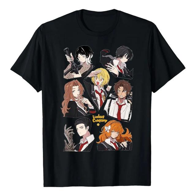 Camiseta Con Personajes De Anime De Limbus Company M