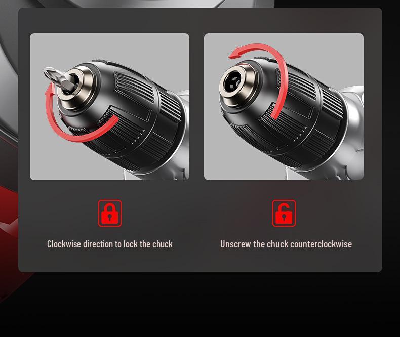 Multifunktionale elektrische Handbohrmaschine, 220V kabelgebunden mit Pistolengriff, arbeitssparendes Elektrowerkzeug